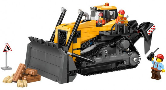 Конструктор LEGO® 60466 Желтый бульдозер