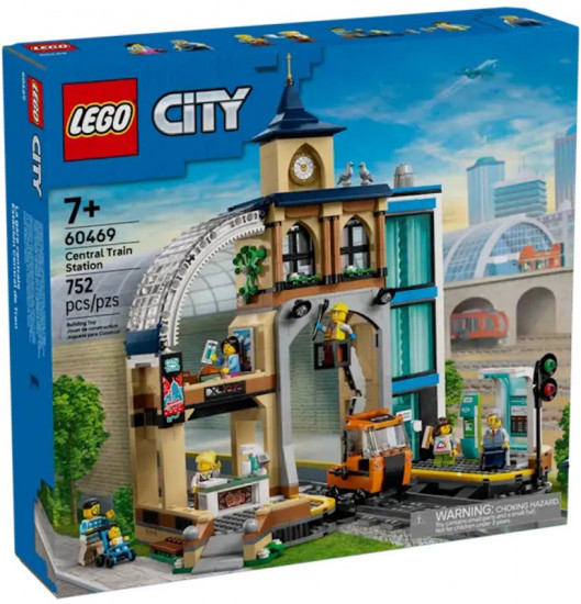 Конструктор LEGO® 60469 Центральный железнодорожный вокзал