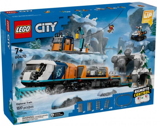 Конструктор LEGO® 60470 Научный арктический поезд-экспресс