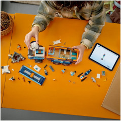 Конструктор City 60471 Научный арктический вездеход-лаборатория. Arctic Explorer Science Lab Truck - Фото 4