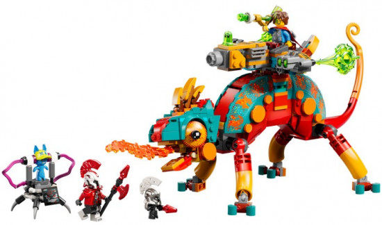 Конструктор LEGO® 71492 Огненный хамелеон Матео