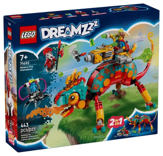 Конструктор LEGO® 71492 Огненный хамелеон Матео