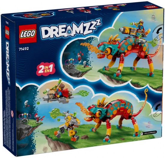 Конструктор LEGO® 71492 Огненный хамелеон Матео