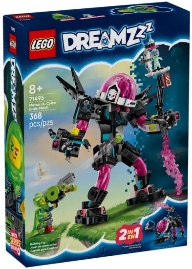 Конструктор LEGO® 71495 Матео против Кибер Мозгового Меха