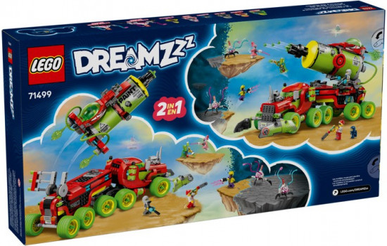 Конструктор LEGO® 71499 Грузовик для распыления краски Матео
