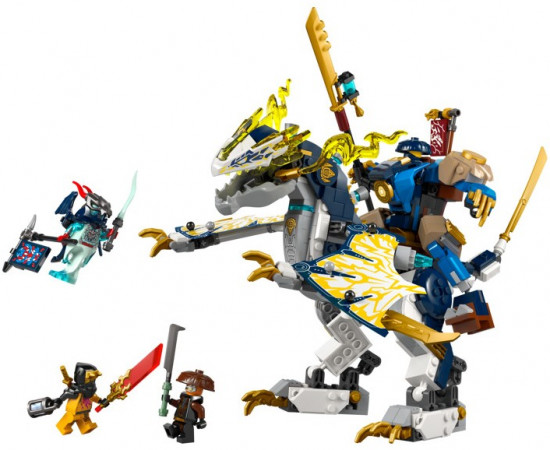Конструктор LEGO® 71843 Механический драконий всадник Плута
