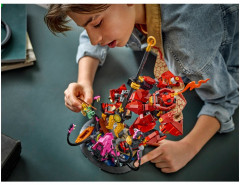 Конструктор Ninjago 71846 Робот Огненный рыцарь. The Fire Knight Mech - Фото 4