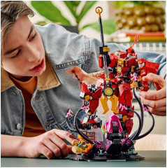 Конструктор Ninjago 71846 Робот Огненный рыцарь. The Fire Knight Mech - Фото 7