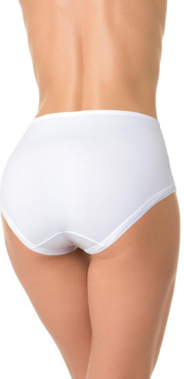 Трусики plus size с кружевной вставкой