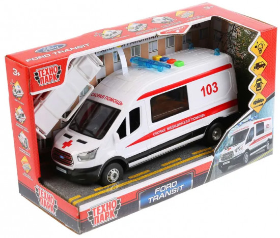Машина инерционная «Ford Transit. Скорая помощь»