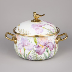 Набор кастрюль эмалированных с крышками «Irises» - Фото 9