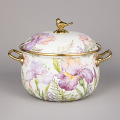 Набор кастрюль эмалированных с крышками «Irises» - Фото 11