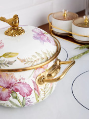 Набор кастрюль эмалированных с крышками «Irises» - Фото 10