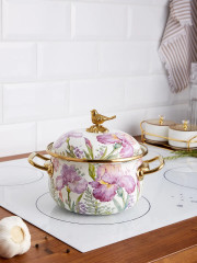 Набор кастрюль эмалированных с крышками «Irises» - Фото 14