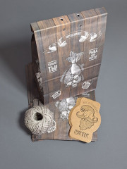 Набор пакетов с бирками и бичевкой «Рыба» - Фото 1