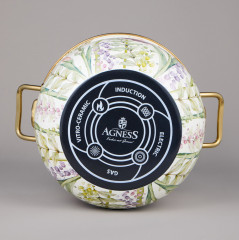 Набор кастрюль эмалированных с крышками «Irises» - Фото 12