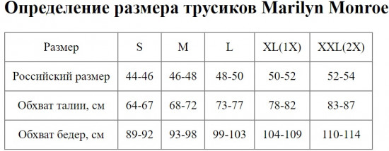 Трусики бесшовные женские