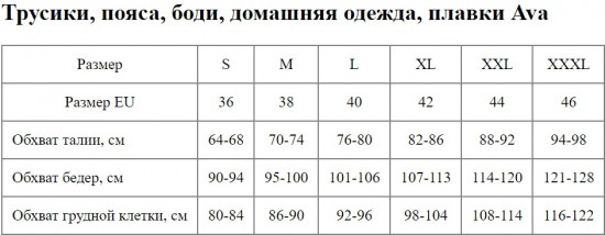 Трусики-бразилиана «Novato»