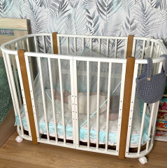 Антимоскитная сетка на детскую кроватку - Фото 6