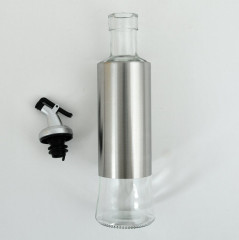 Бутылка для масла с дозатором «Металлик» - Фото 2