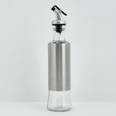 Бутылка для масла с дозатором «Металлик» - Фото 3