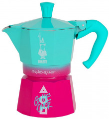 Кофеварка гейзерная «Moka Express Squid Game» - Фото 3