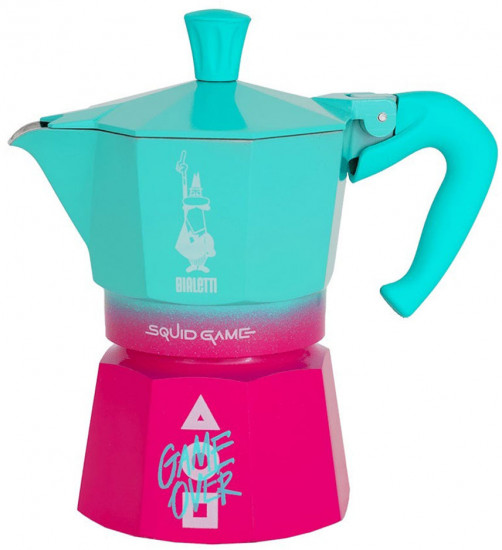 Кофеварка гейзерная «Moka Express Squid Game»