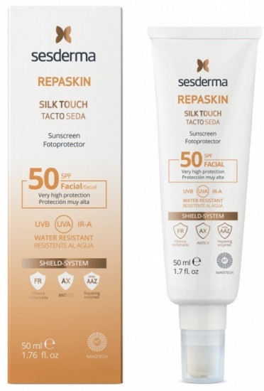 Крем для лица солнцезащитный «Silk Touch» SPF50