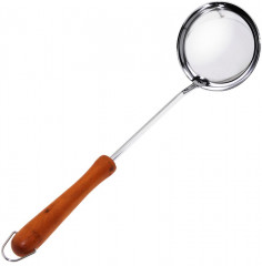 Половник с деревянной ручкой - Фото 1