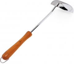 Половник с деревянной ручкой - Фото 2