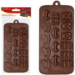 Форма для шоколадных конфет «Игрушки» - Фото 1