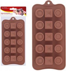 Форма для шоколадных конфет «Ассорти» - Фото 1