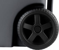 Бак для мусора на колесах с педалью - Фото 4