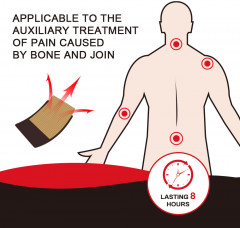 Обезболивающие пластыри при болях в суставах, спине и мышцах «Chinese Tiger Pain Relief Plaster» - Фото 2