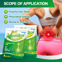 Ментоловые пластыри для снятия боли в мышцах и суставах - Фото 1