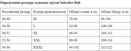 Трусы-боксеры мужские