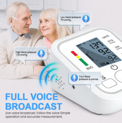 Автоматический тонометр с голосовым сопровождением на английском языке - Фото 3