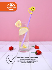 Набор трубочек для коктейлей с колпачком - Фото 4