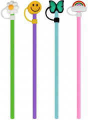 Набор трубочек для коктейлей с колпачком - Фото 8