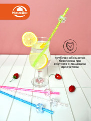 Набор трубочек для коктейлей «Бантики» - Фото 3