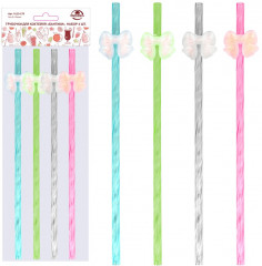 Набор трубочек для коктейлей «Бантики» - Фото 8
