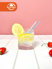 Набор трубочек для коктейлей многоразовых с ершиком «Блестки» - Фото 7