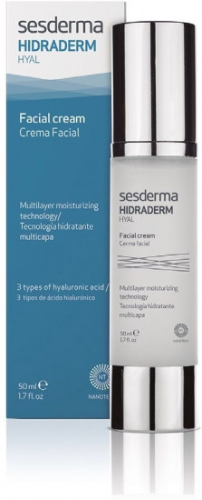 Крем для лица увлажняющий «Hidraderm Hyal»
