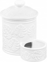 Банка для соли с деревянной ложкой «Тропики» - Фото 7