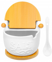 Банка для соли с ложкой на подставке «Salt» - Фото 4