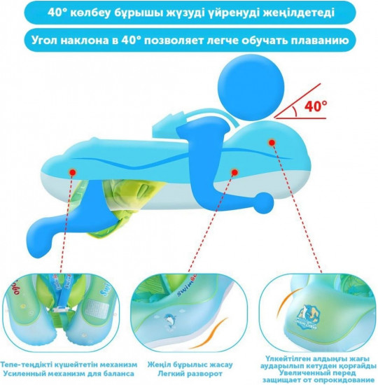 Детский надувной круг