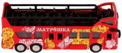 Машина инерционная «Двухэтажный автобус» - Фото 4