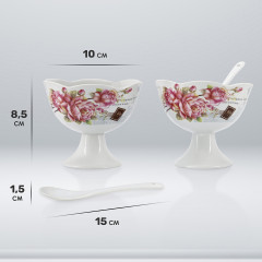 Набор креманок с ложками - Фото 2