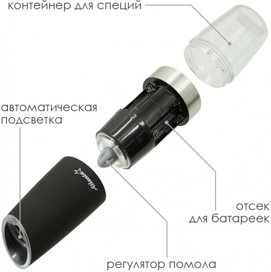 Мельница электрическая для специй ATH-4611