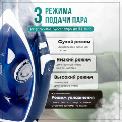 Утюг с пароувлажнением ATH-5578 - Фото 2